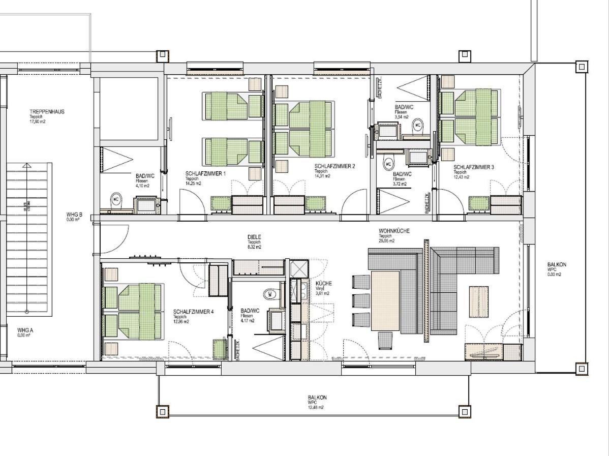 Appartamento Arula Gmbh Sankt Anton am Arlberg Esterno foto